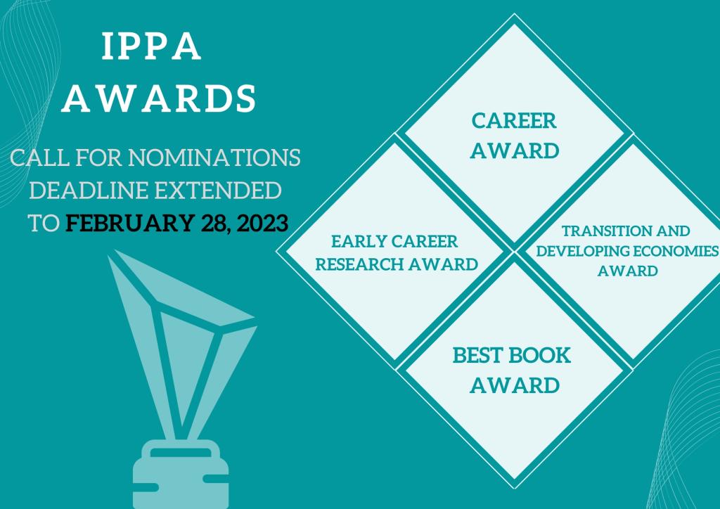 IPPA - Extended deadline for Call